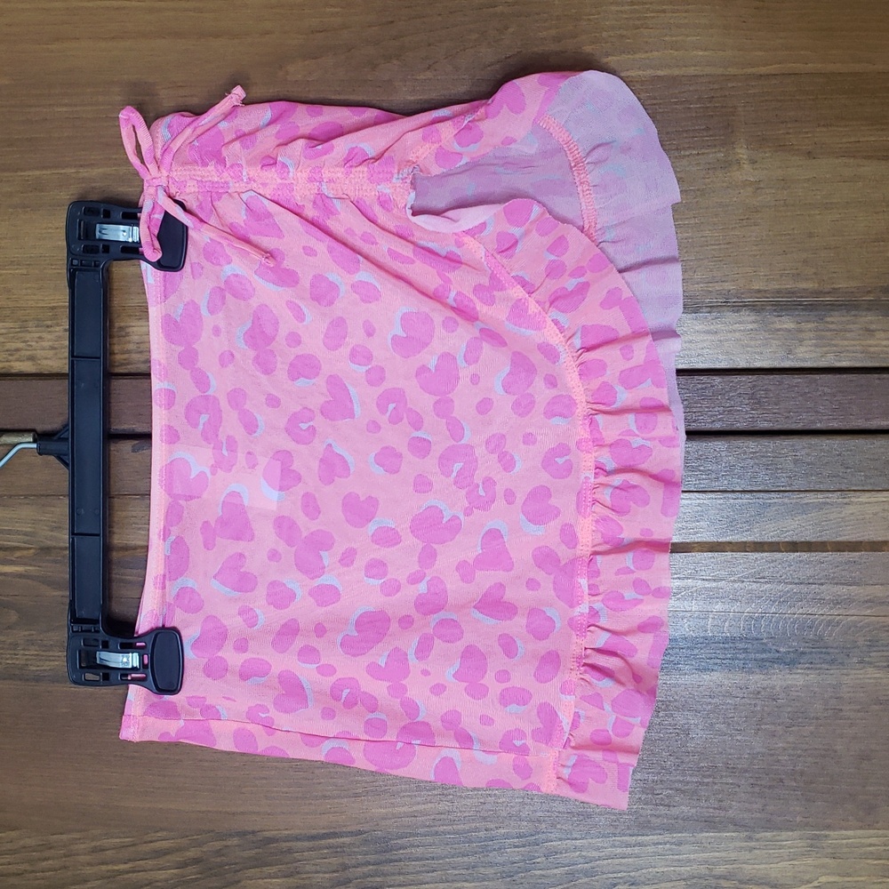 Cat & Jack NWOT Mesh Swim Cover Up Skirt Sz XL